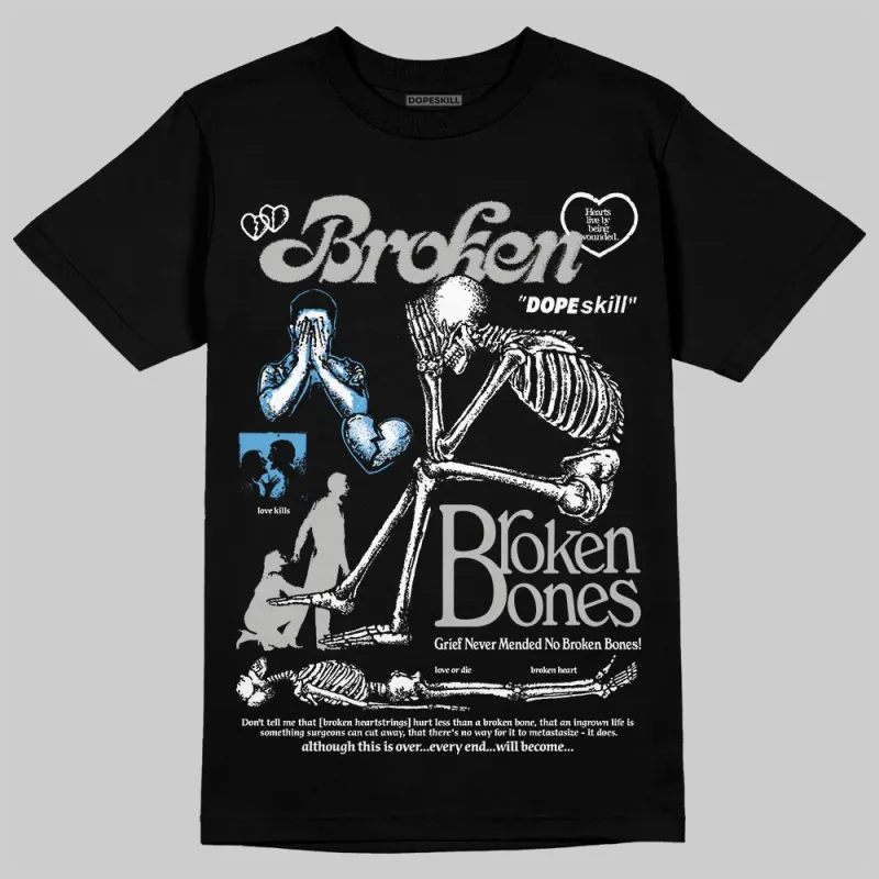 Steel 10s DopeSkill T-Shirt Broken Bones Graphic sold by DopeSkill