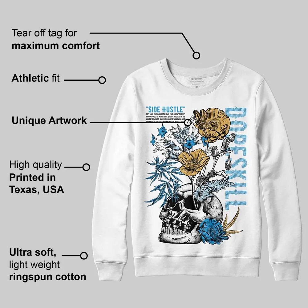 Denim 4s DopeSkill Sweatshirt Side Hustle Graphic sold by DopeSkill product image thumbnail 3