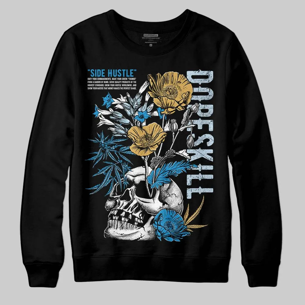 Denim 4s DopeSkill Sweatshirt Side Hustle Graphic sold by DopeSkill product image thumbnail 2