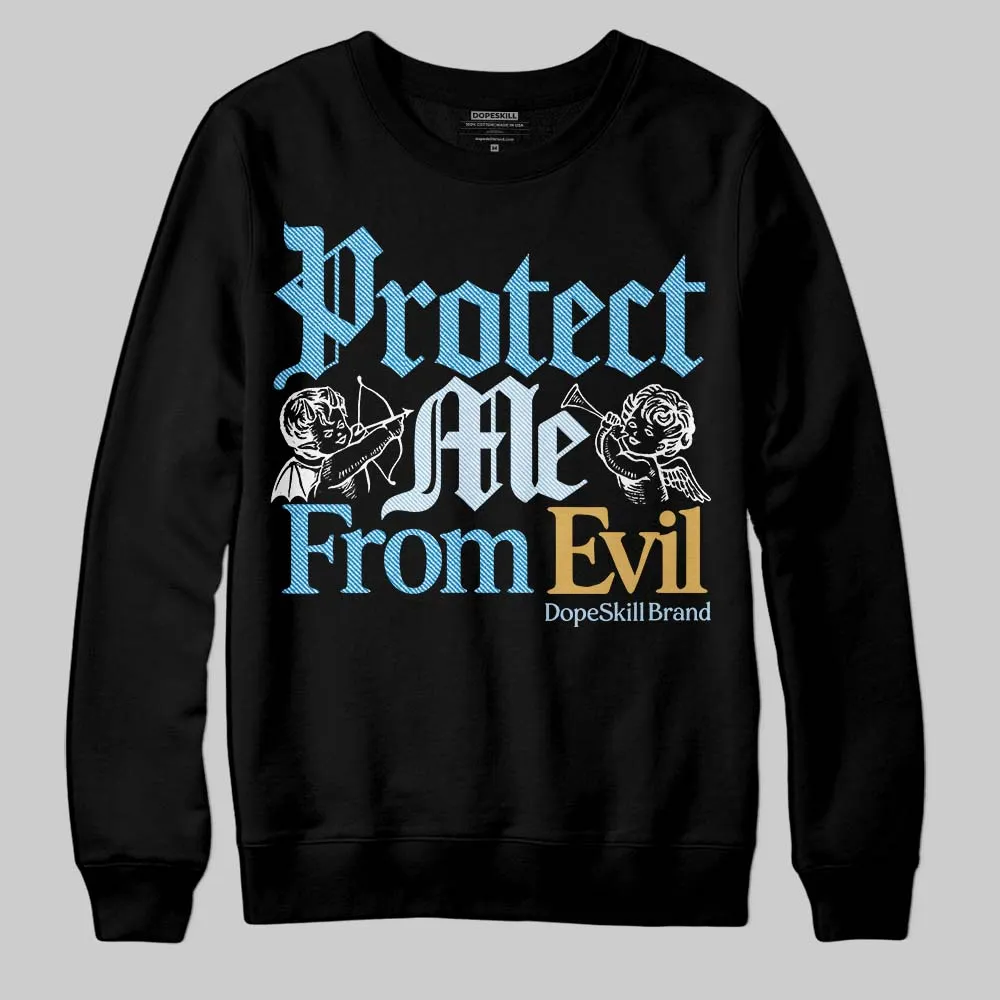 Denim 4s DopeSkill Sweatshirt Protect Me From Evil Graphic sold by DopeSkill product image thumbnail 2