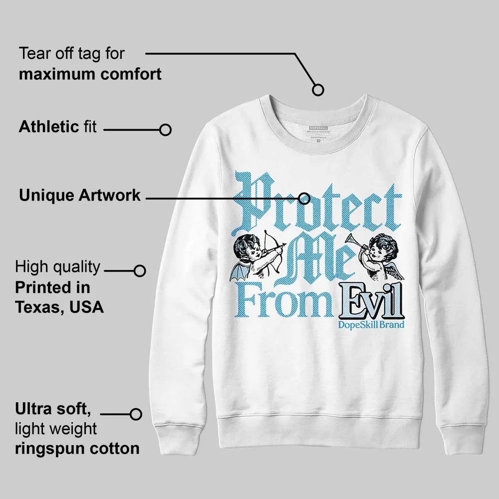 Denim 4s DopeSkill Sweatshirt Protect Me From Evil Graphic sold by DopeSkill product image thumbnail 3