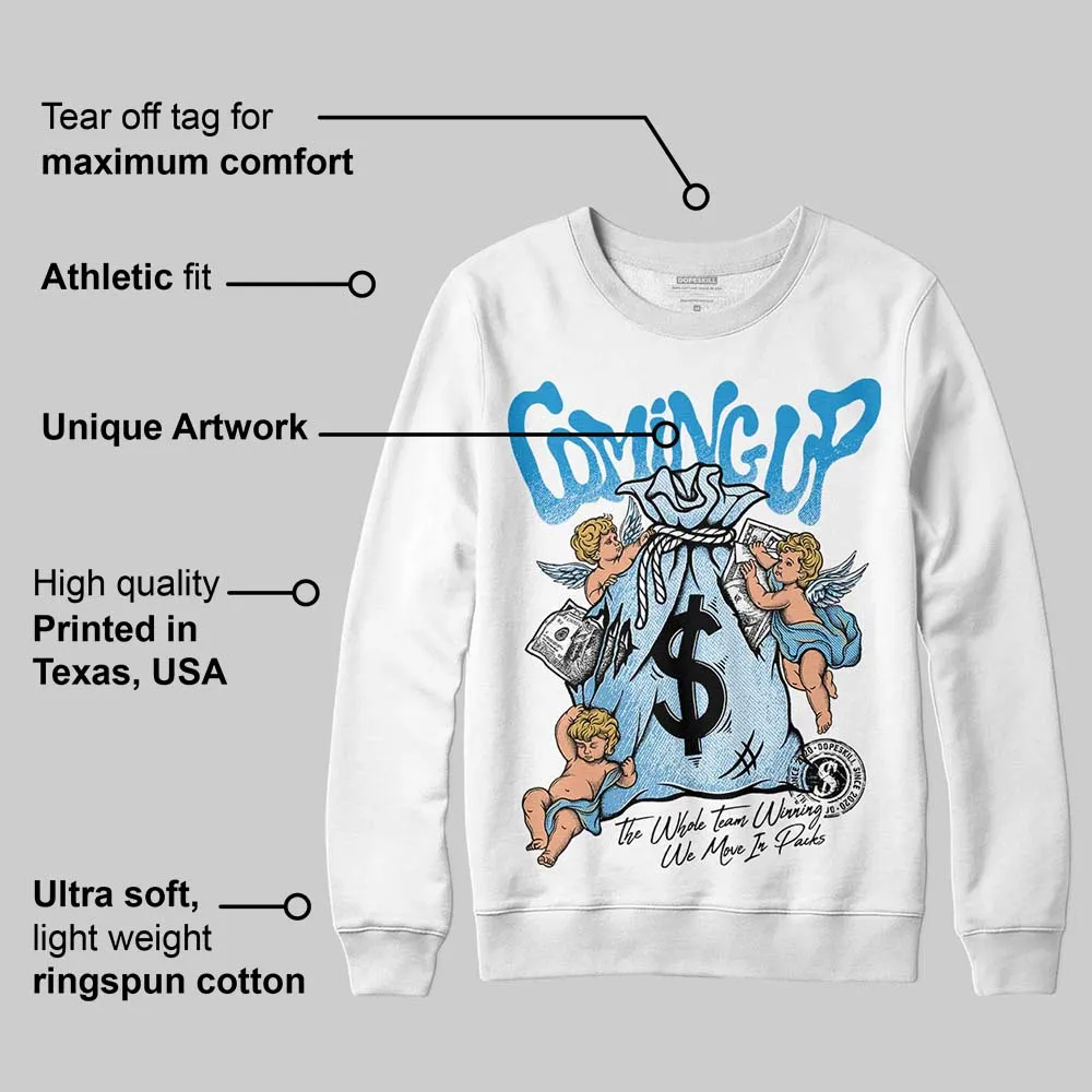 Denim 4s DopeSkill Sweatshirt Money Bag Coming Up Graphic sold by DopeSkill product image thumbnail 3