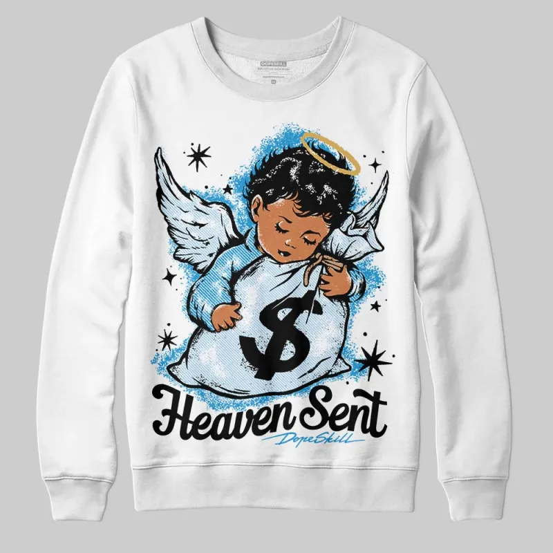 Denim 4s DopeSkill Sweatshirt Heaven Sent Graphic made by DopeSkill
