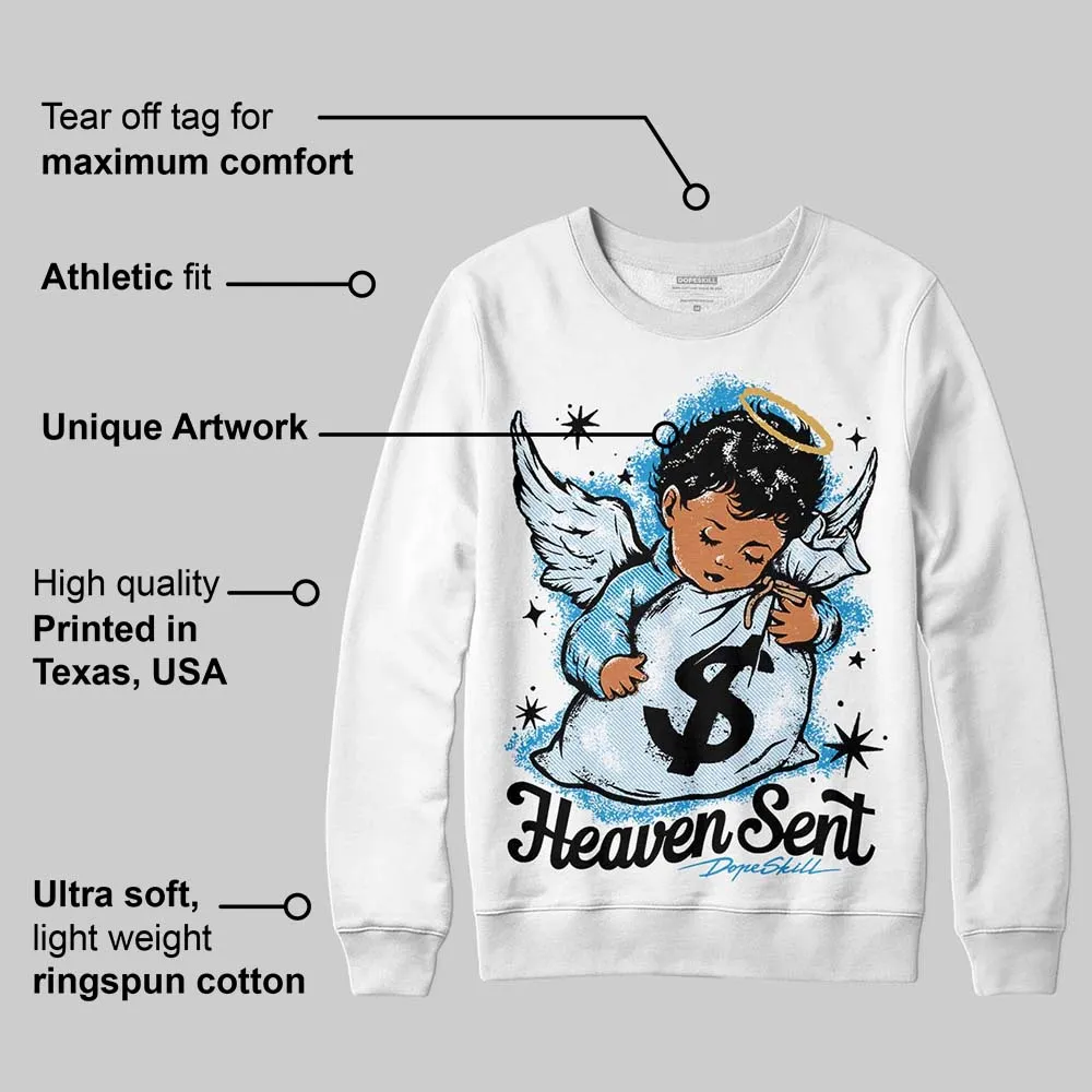 Denim 4s DopeSkill Sweatshirt Heaven Sent Graphic sold by DopeSkill product image thumbnail 3