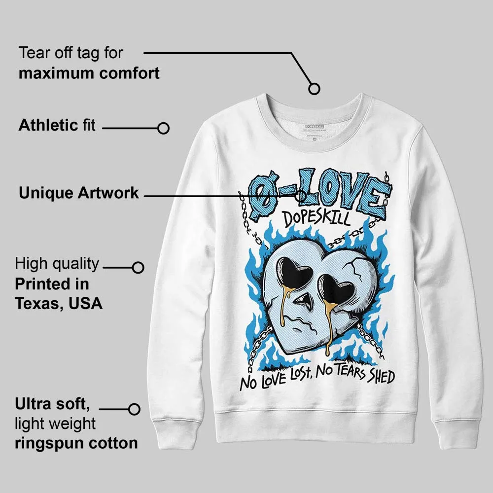 Denim 4s DopeSkill Sweatshirt Crying Heart Graphic sold by DopeSkill product image thumbnail 3