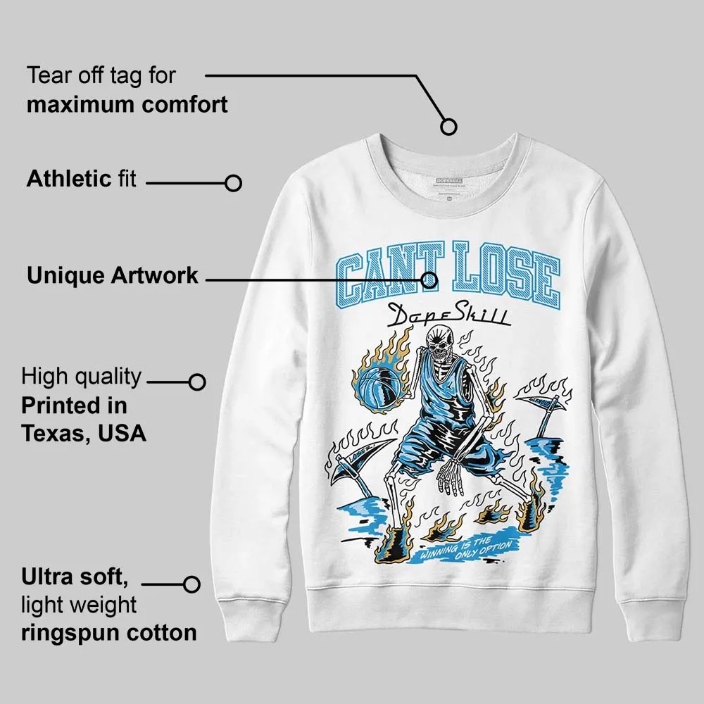 Denim 4s DopeSkill Sweatshirt Cant Lose Graphic sold by DopeSkill product image thumbnail 3