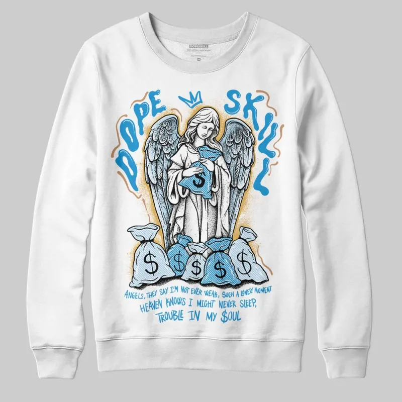 Denim 4s DopeSkill Sweatshirt Angels Graphic sold by DopeSkill