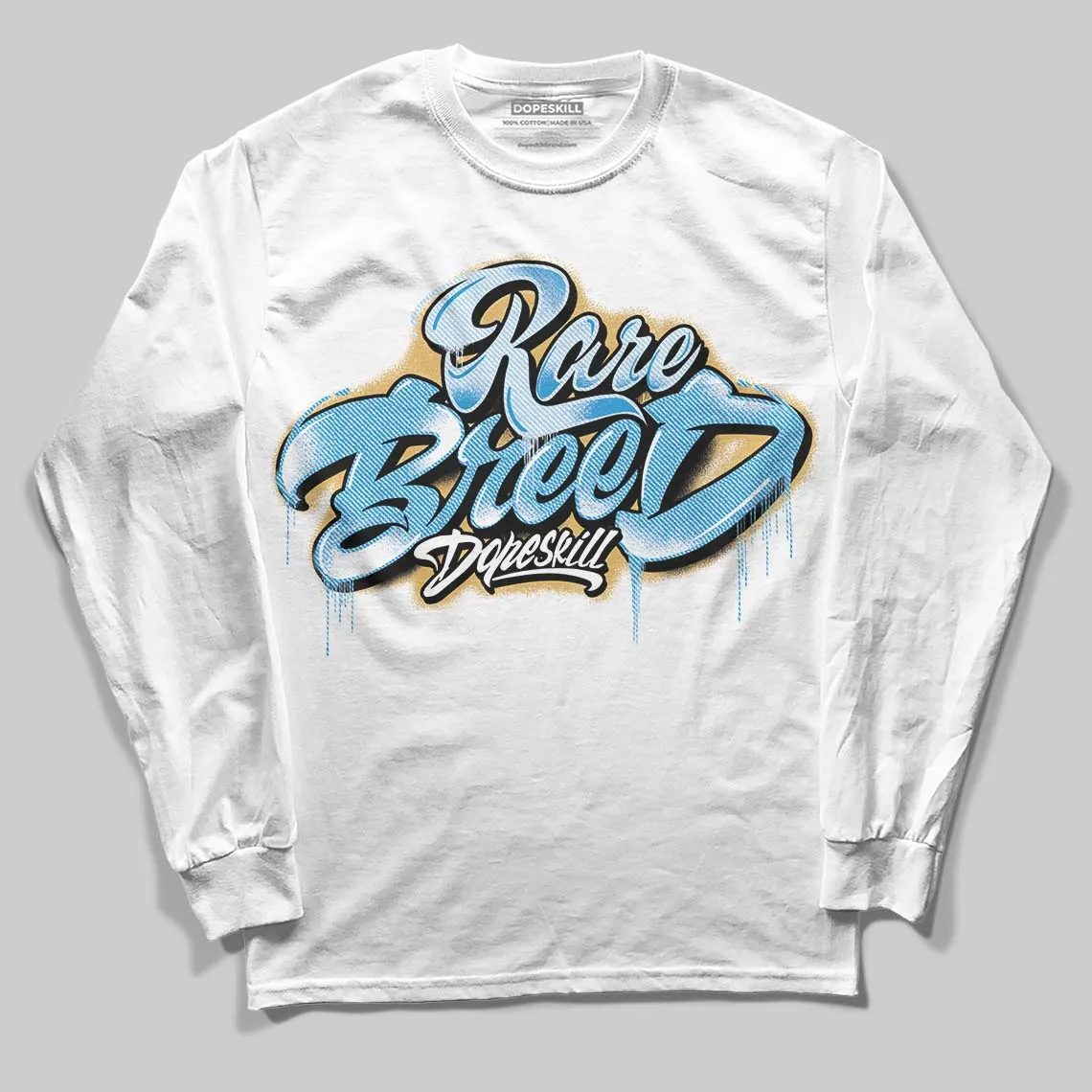 Denim 4s DopeSkill Long Sleeve T-Shirt Rare Breed Type Graphic sold by DopeSkill