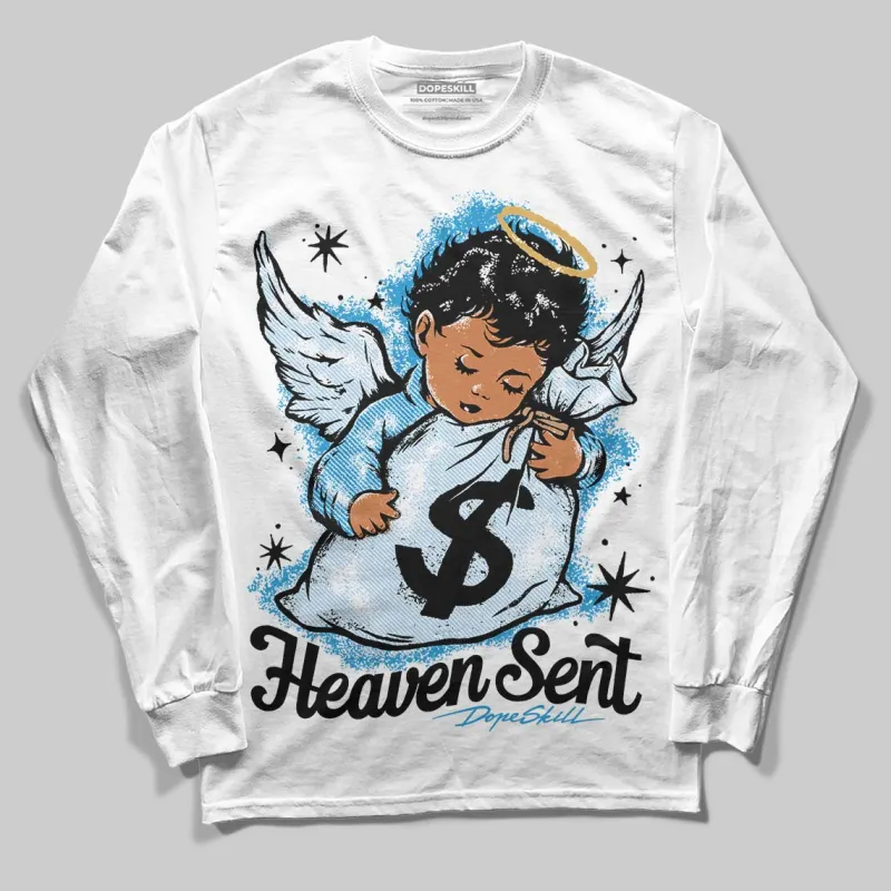 Denim 4s DopeSkill Long Sleeve T-Shirt Heaven Sent Graphic sold by DopeSkill