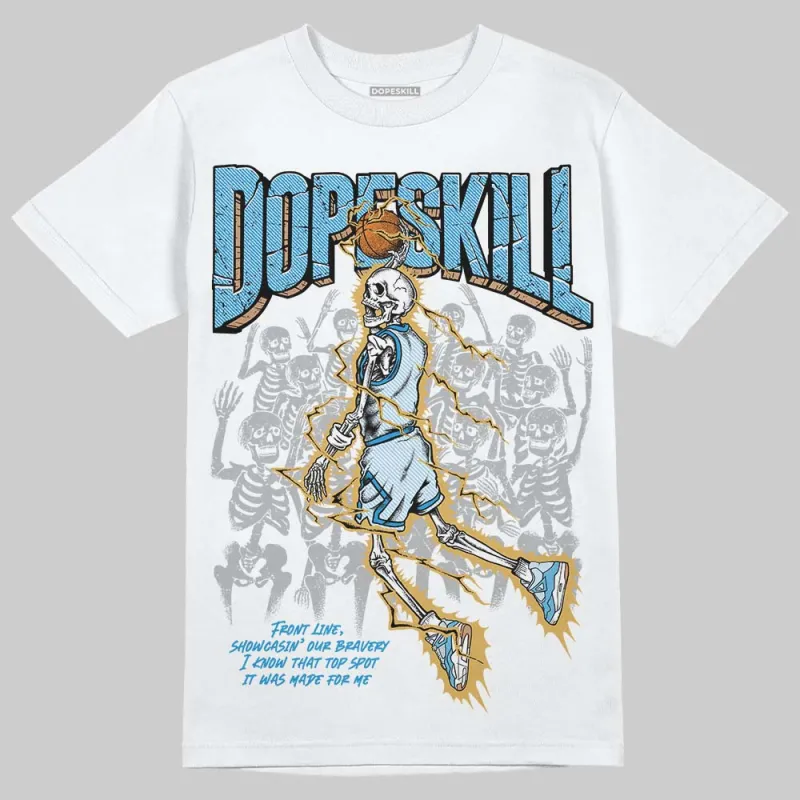 Denim 4s DopeSkill T-Shirt Thunder Dunk Graphic sold by DopeSkill