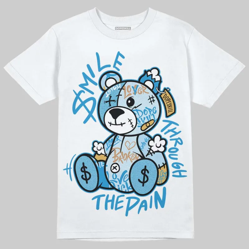 Denim 4s DopeSkill T-Shirt Smile Through The Pain Graphic sold by DopeSkill