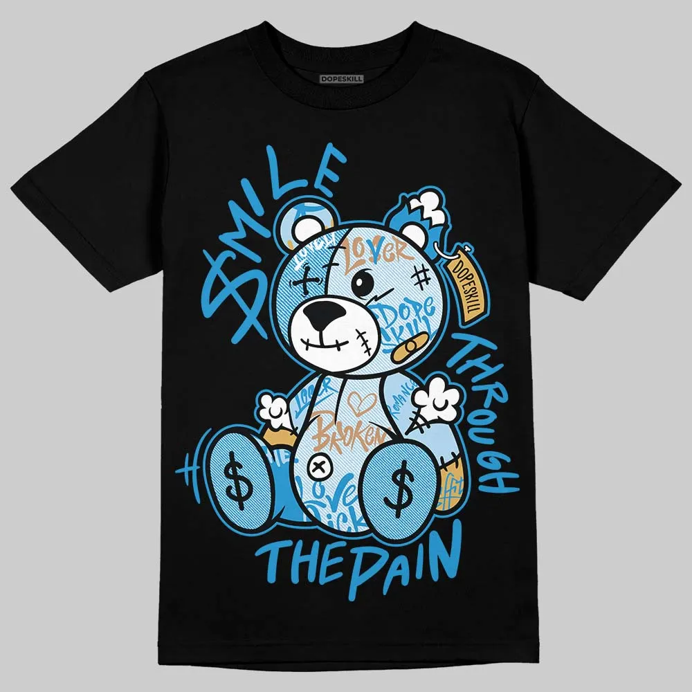 Denim 4s DopeSkill T-Shirt Smile Through The Pain Graphic sold by DopeSkill product image thumbnail 2