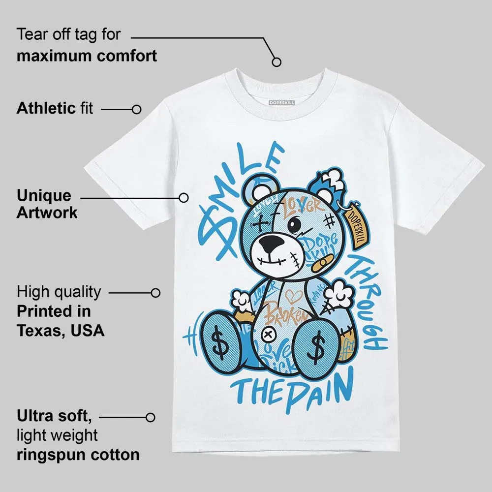 Denim 4s DopeSkill T-Shirt Smile Through The Pain Graphic sold by DopeSkill product image thumbnail 3