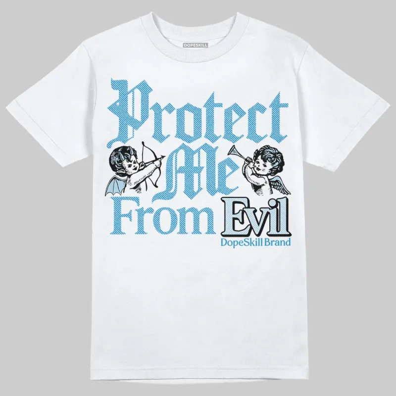 Denim 4s DopeSkill T-Shirt Protect Me From Evil Graphic sold by DopeSkill