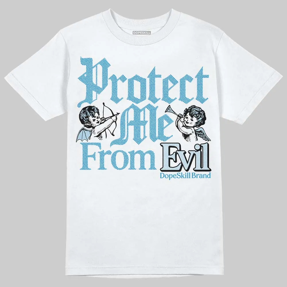 Denim 4s DopeSkill T-Shirt Protect Me From Evil Graphic sold by DopeSkill