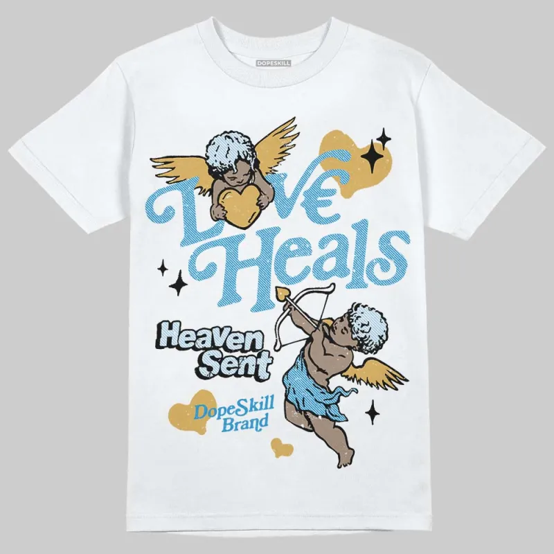 Denim 4s DopeSkill T-Shirt New Love Heals Graphic sold by DopeSkill