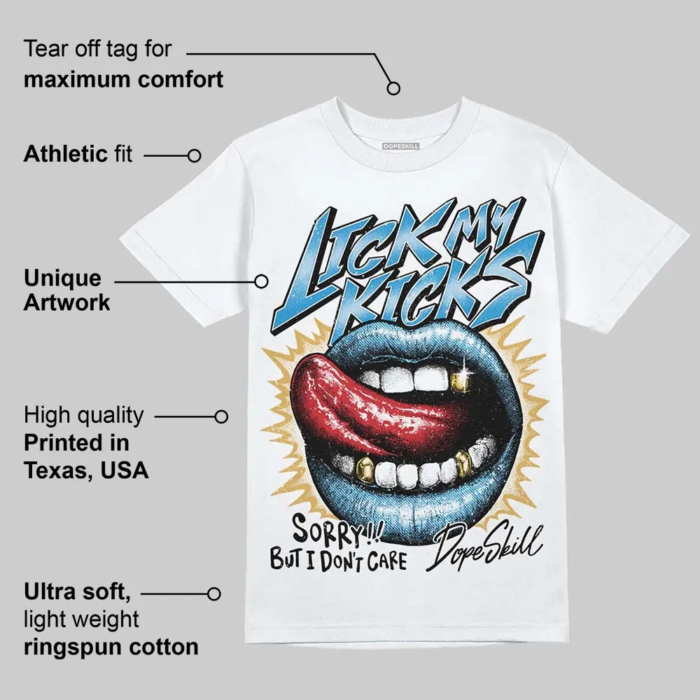 Denim 4s DopeSkill T-Shirt Lick My Kicks Graphic sold by DopeSkill product image thumbnail 3