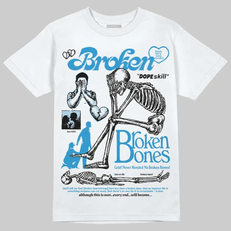 Denim 4s DopeSkill T-Shirt Broken Bones Graphic sold by DopeSkill