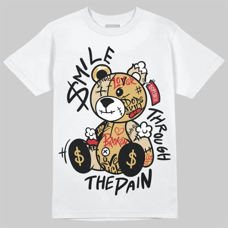 Pizza 4s DopeSkill T-Shirt Smile Through The Pain Graphic sold by DopeSkill