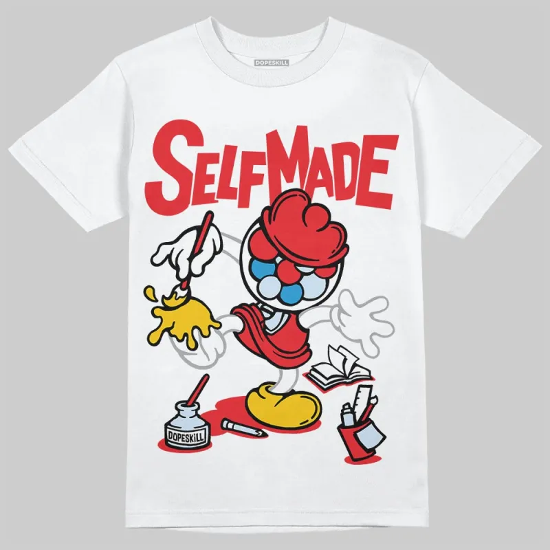 Cherry 11s DopeSkill T-Shirt Self Made Graphic sold by DopeSkill