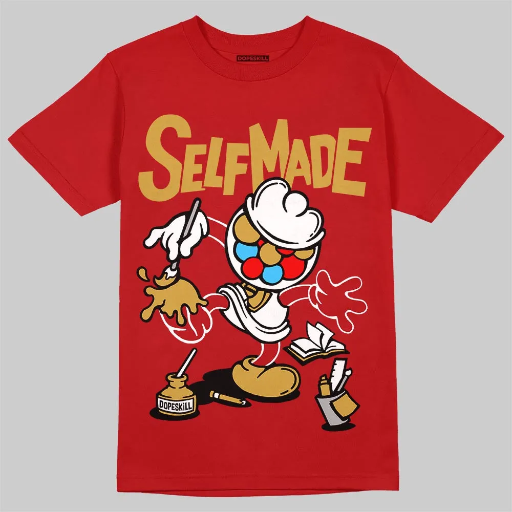 Red Collection DopeSkill T-Shirt Self Made Graphic sold by DopeSkill product image thumbnail 3