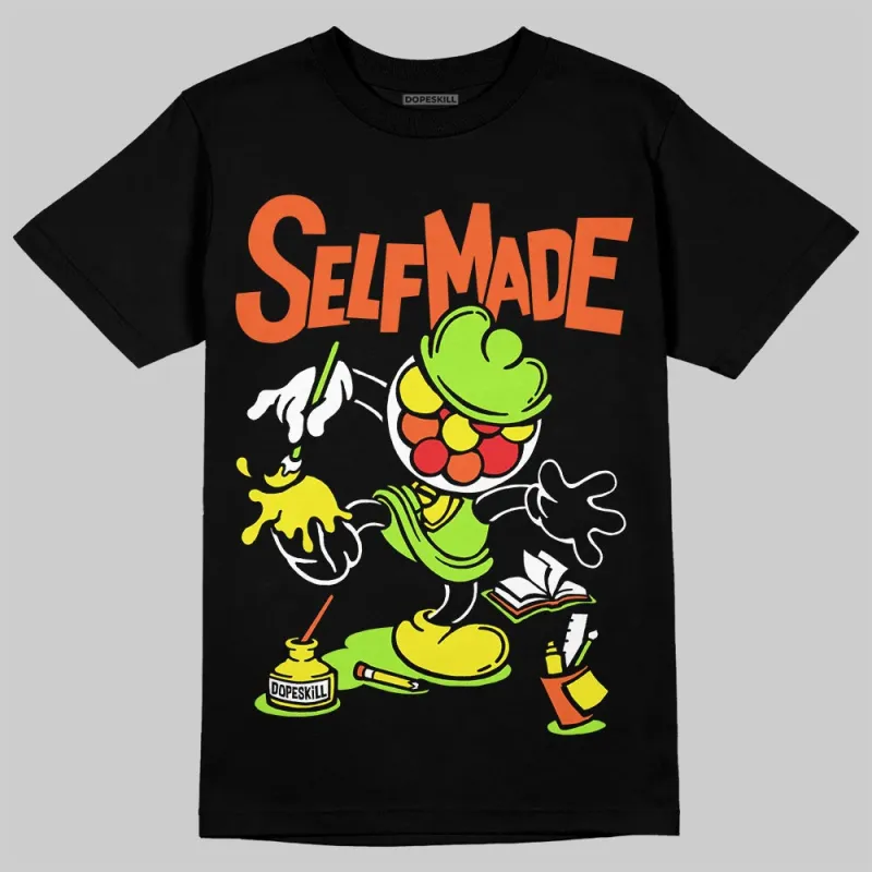 Neon Green Collection DopeSkill T-Shirt Self Made Graphic sold by DopeSkill