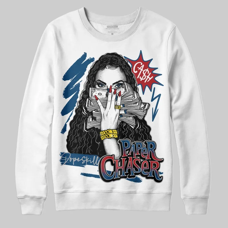 French Blue 12s DopeSkill Sweatshirt NPC Graphic sold by DopeSkill