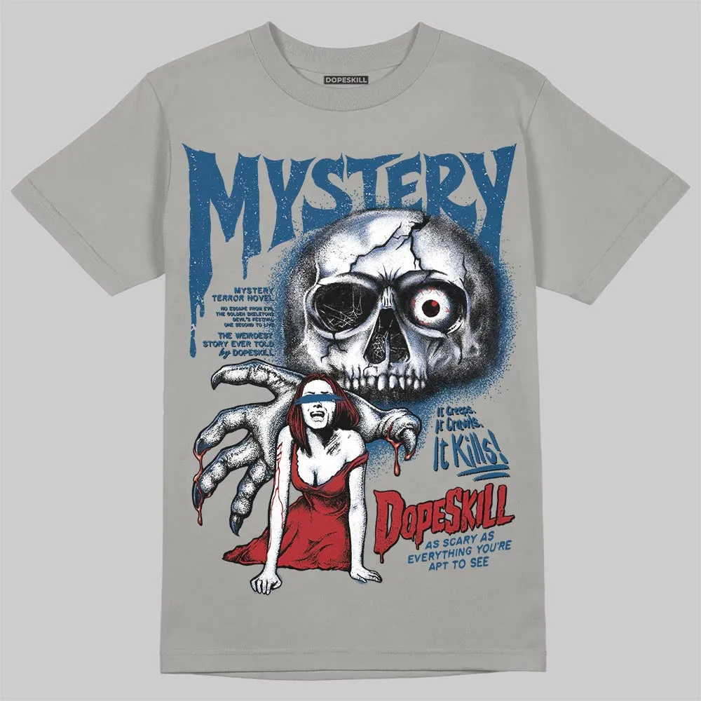 French Blue 12s DopeSkill T-Shirt Mystery Ghostly Grasp Graphic sold by DopeSkill product image thumbnail 3