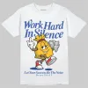 Royal Blue Collection DopeSkill T-Shirt Work Hard In Silence Graphic sold by DopeSkill