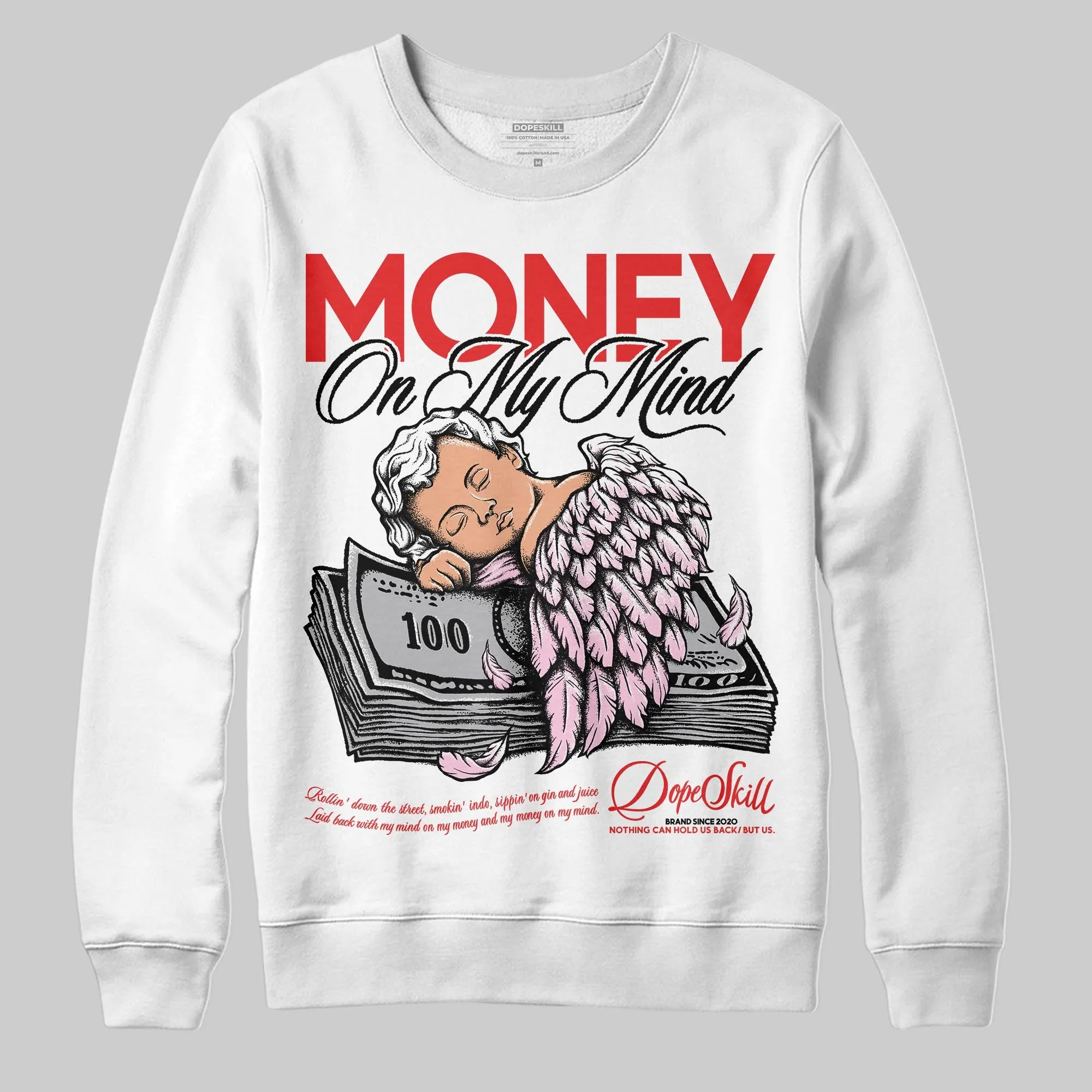 Arctic Pink 5s DopeSkill Sweatshirt MOMM Graphic sold by DopeSkill product image thumbnail 2