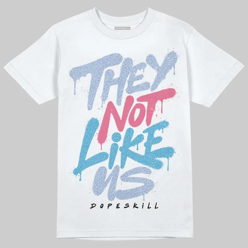 Cobalt Bliss 3s DopeSkill T-Shirt They Not Like Us Graphic sold by DopeSkill