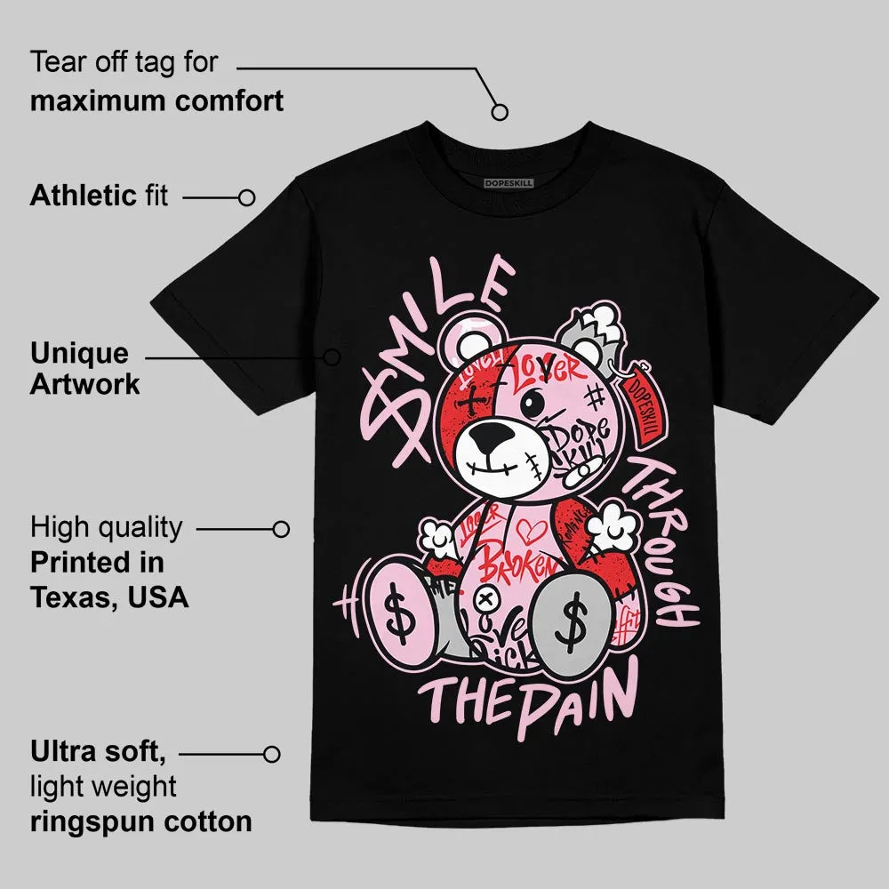 Arctic Pink 5s DopeSkill T-Shirt Smile Through The Pain Graphic sold by DopeSkill product image thumbnail 3