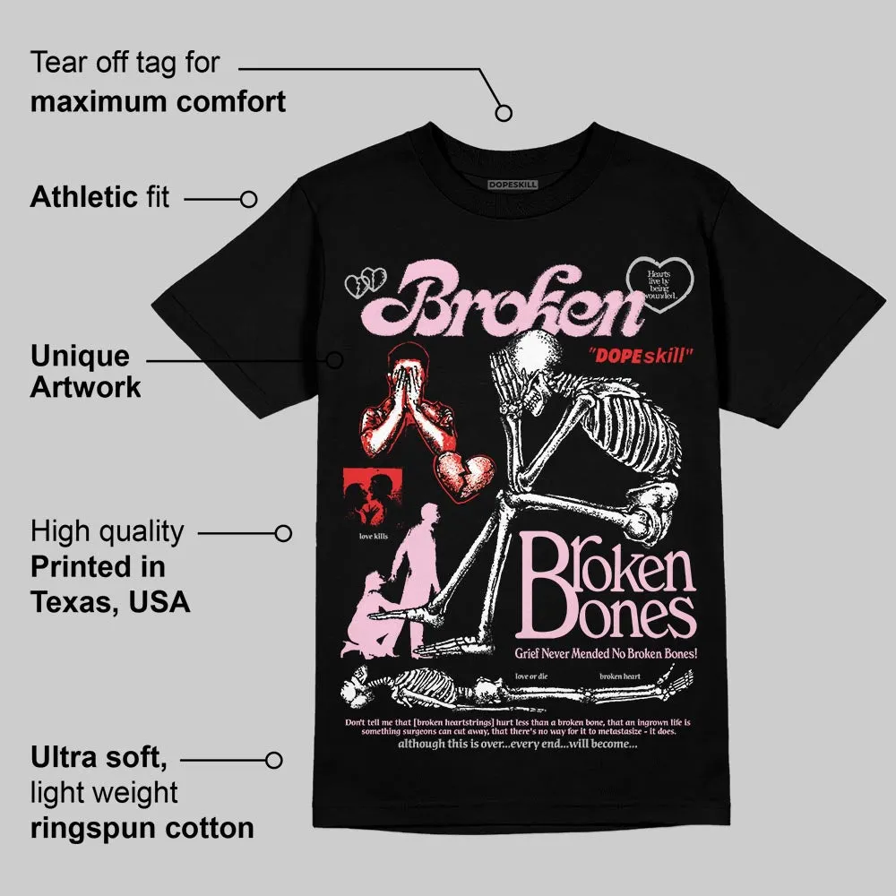 Arctic Pink 5s DopeSkill T-Shirt Broken Bones Graphic sold by DopeSkill product image thumbnail 3
