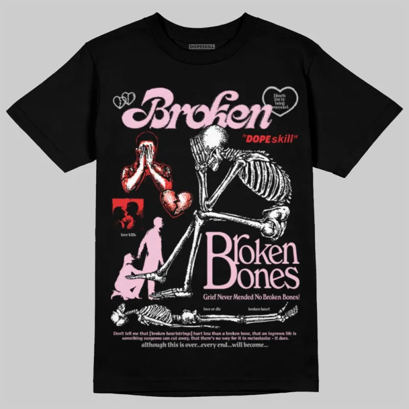 Arctic Pink 5s DopeSkill T-Shirt Broken Bones Graphic sold by DopeSkill