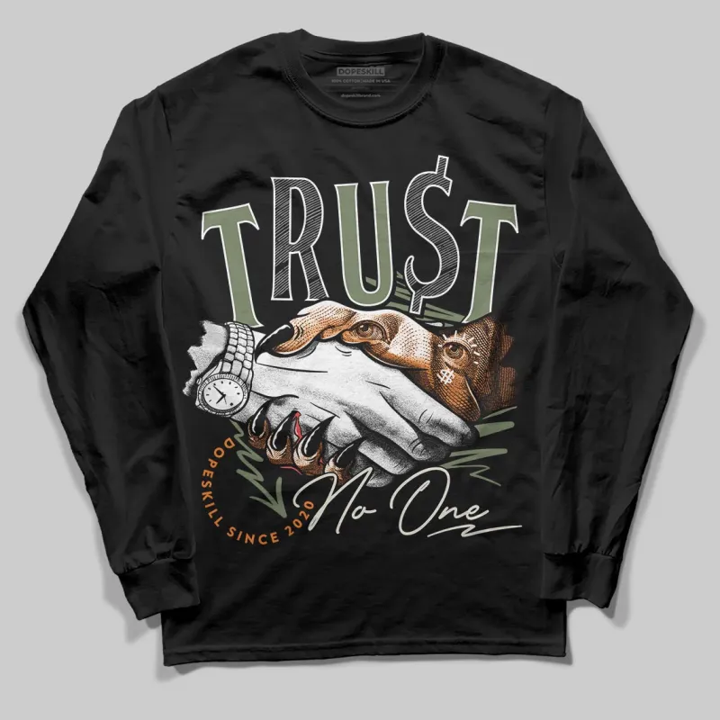Undefeated x 4s OG DopeSkill Long Sleeve T-Shirt Trust No One Graphic sold by DopeSkill