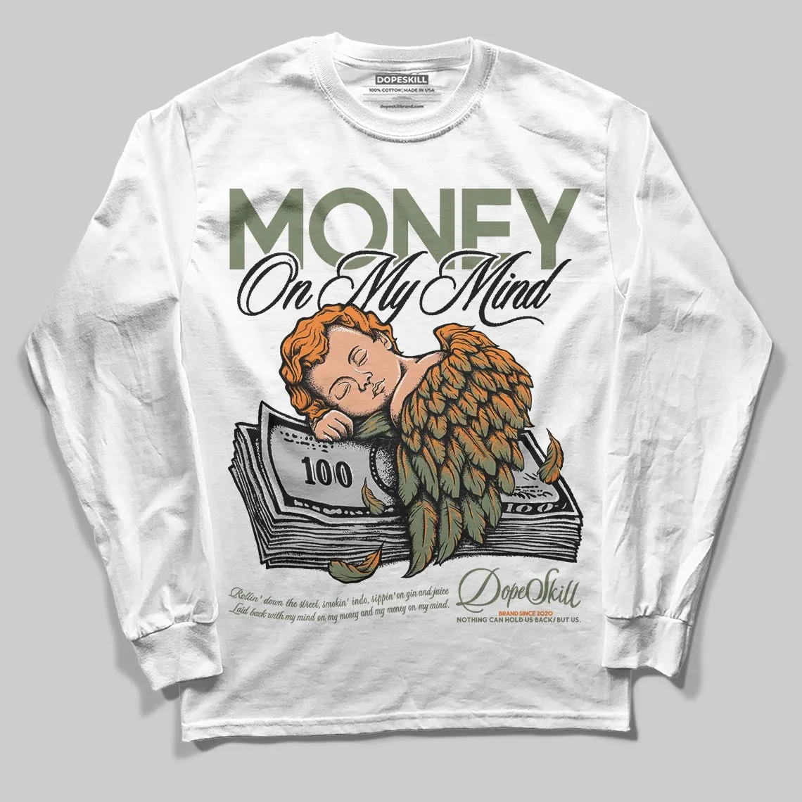 Undefeated x 4s OG DopeSkill Long Sleeve T-Shirt MOMM Graphic sold by DopeSkill product image thumbnail 2