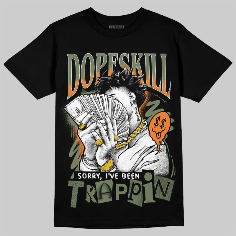 Undefeated x 4s OG DopeSkill T-Shirt Sorry I've Been Trappin Graphic sold by DopeSkill