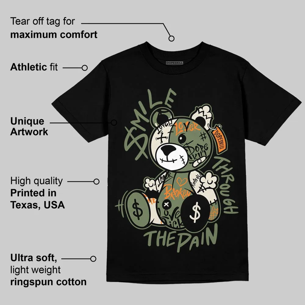 Undefeated x 4s OG DopeSkill T-Shirt Smile Through The Pain Graphic sold by DopeSkill product image thumbnail 3