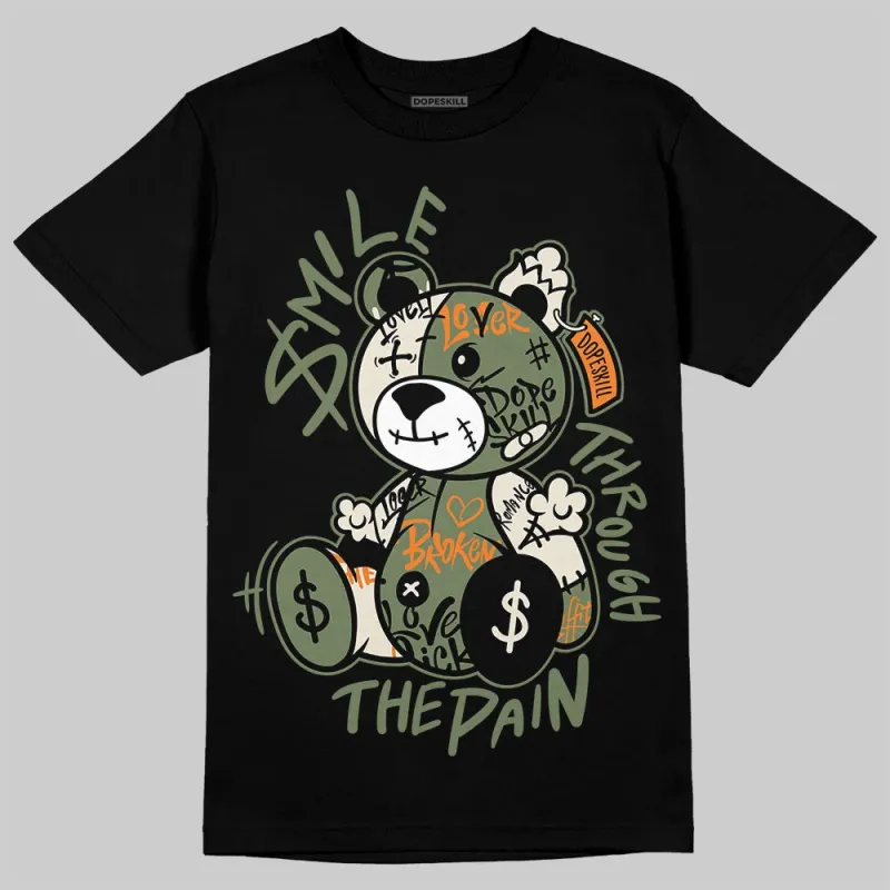 Undefeated x 4s OG DopeSkill T-Shirt Smile Through The Pain Graphic sold by DopeSkill