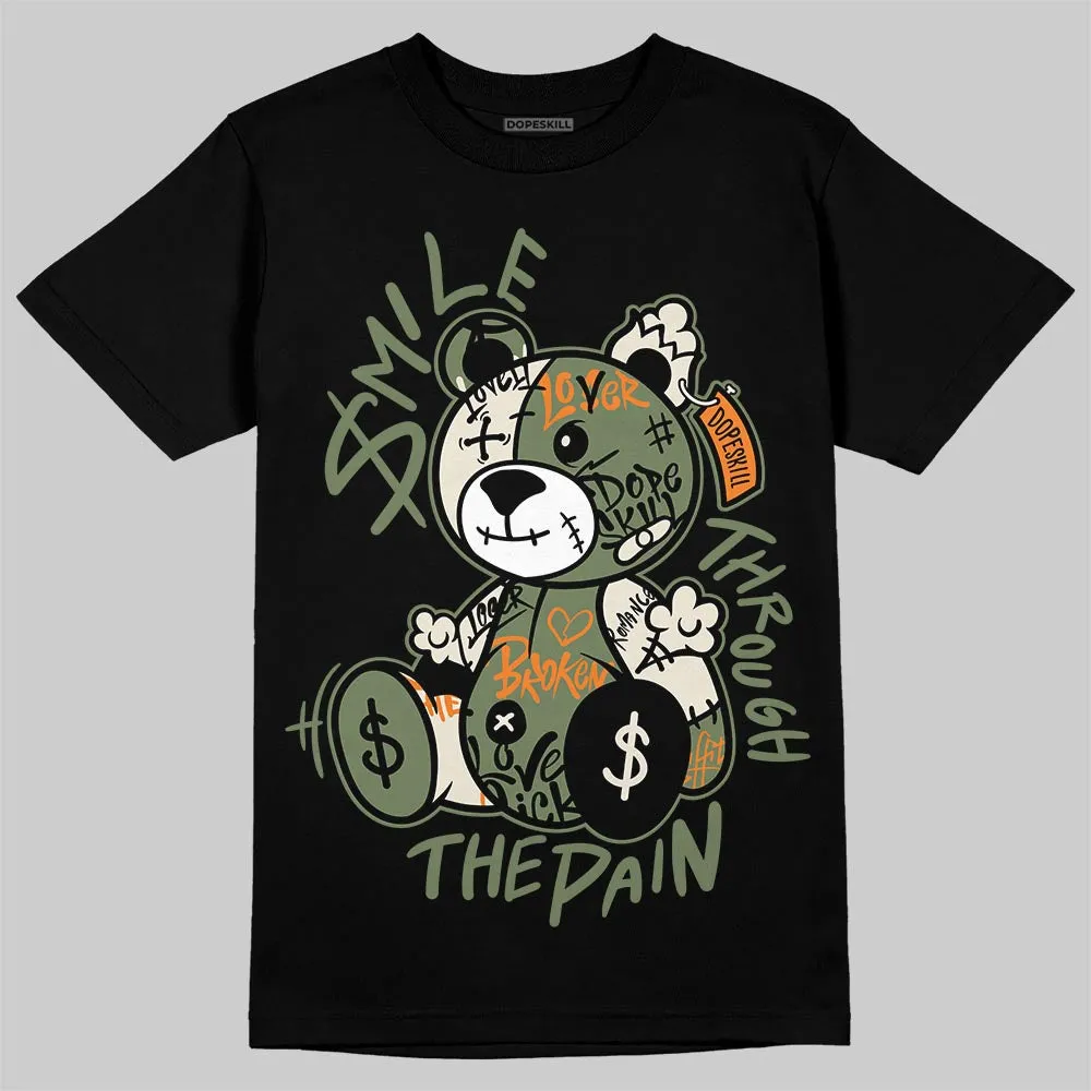 Undefeated x 4s OG DopeSkill T-Shirt Smile Through The Pain Graphic sold by DopeSkill