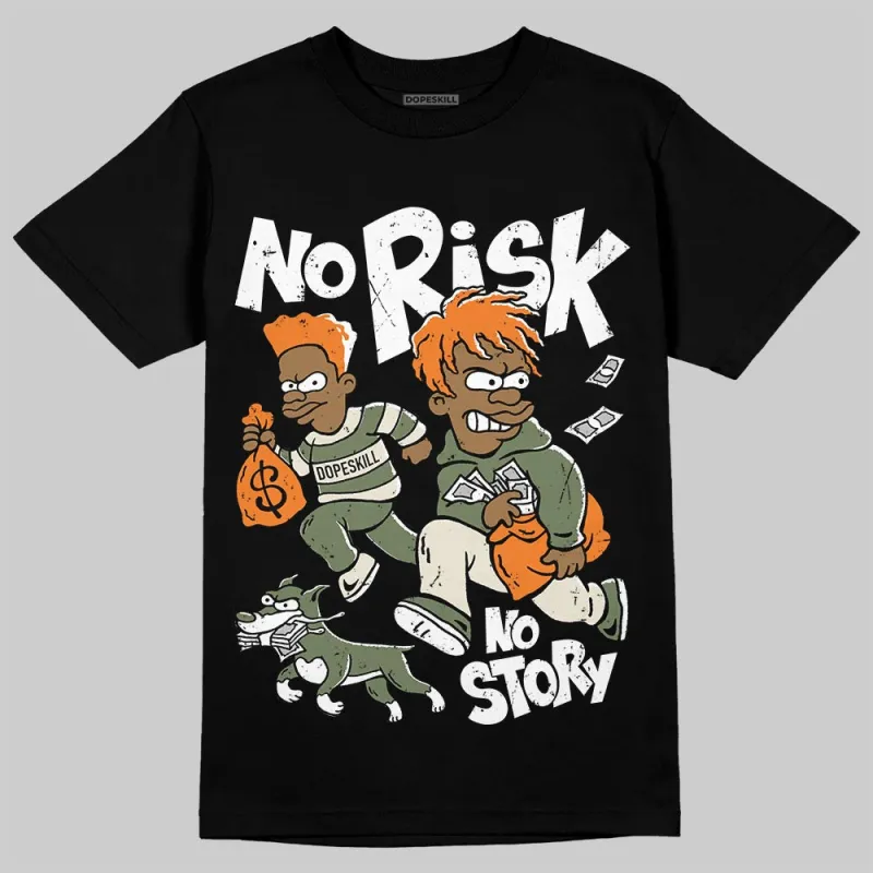 Undefeated x 4s OG DopeSkill T-Shirt No Risk No Story Graphic sold by DopeSkill