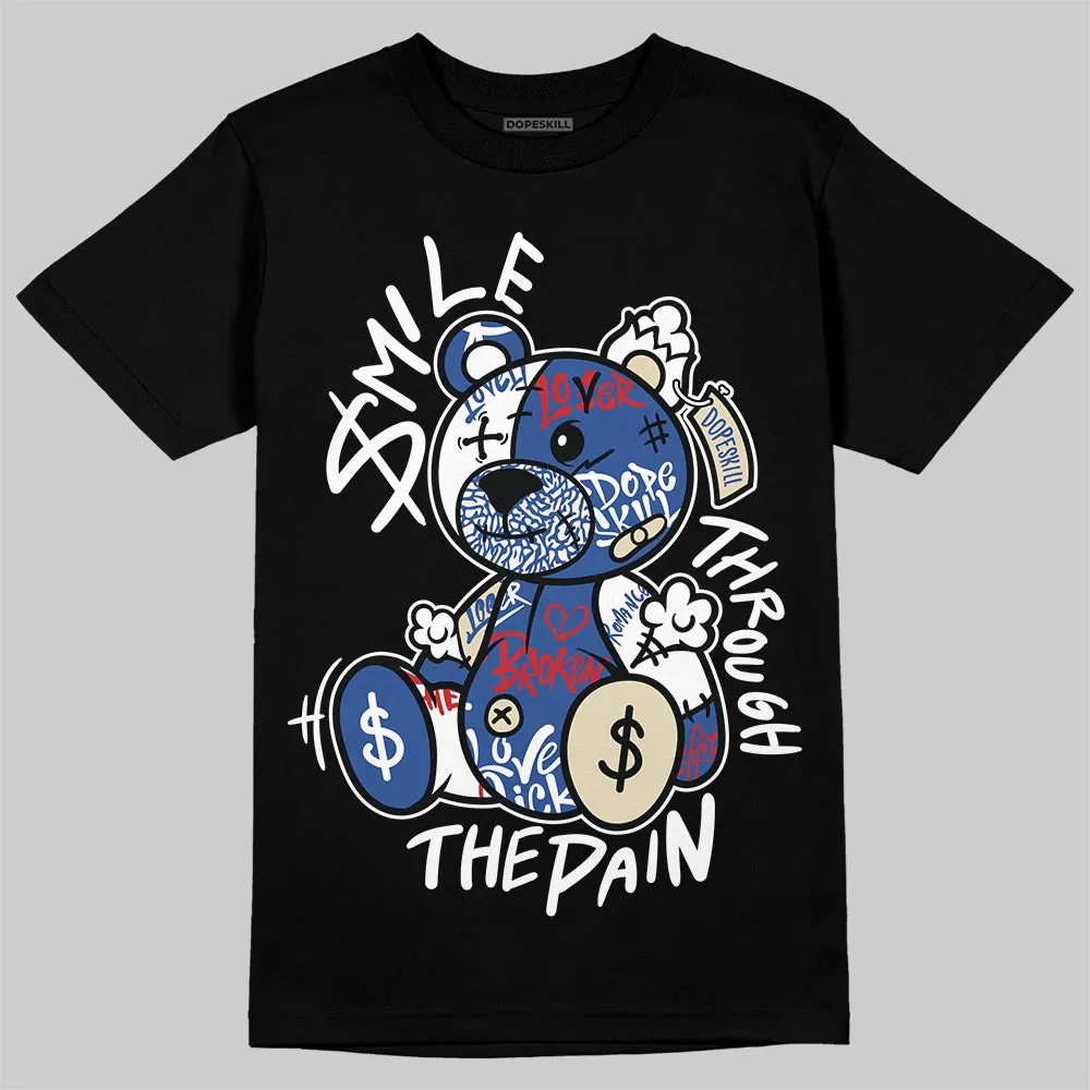 AJ Spizike Storm Blue DopeSkill T-Shirt Smile Through The Pain Graphic sold by DopeSkill product image thumbnail 2