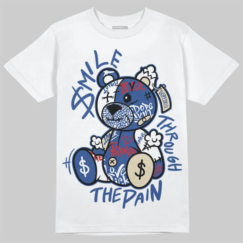 AJ Spizike Storm Blue DopeSkill T-Shirt Smile Through The Pain Graphic sold by DopeSkill