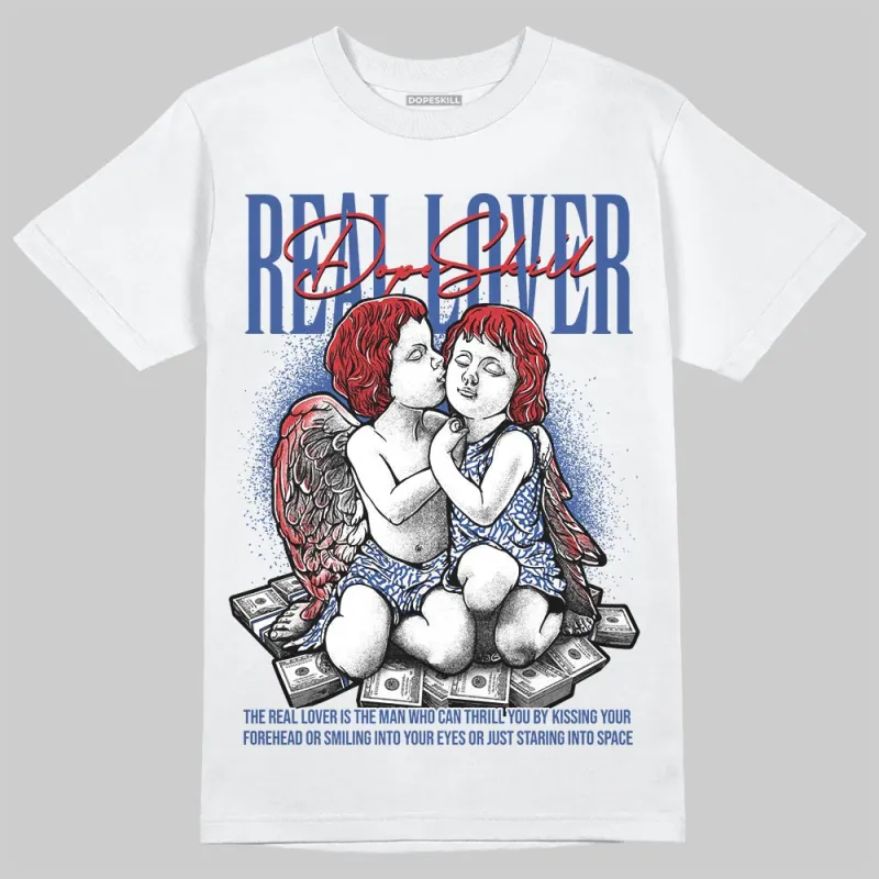 AJ Spizike Storm Blue DopeSkill T-Shirt Real Lover Graphic sold by DopeSkill
