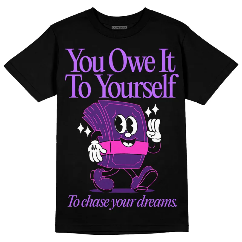 PURPLE Collection DopeSkill T-Shirt Owe It To Yourself Graphic sold by DopeSkill