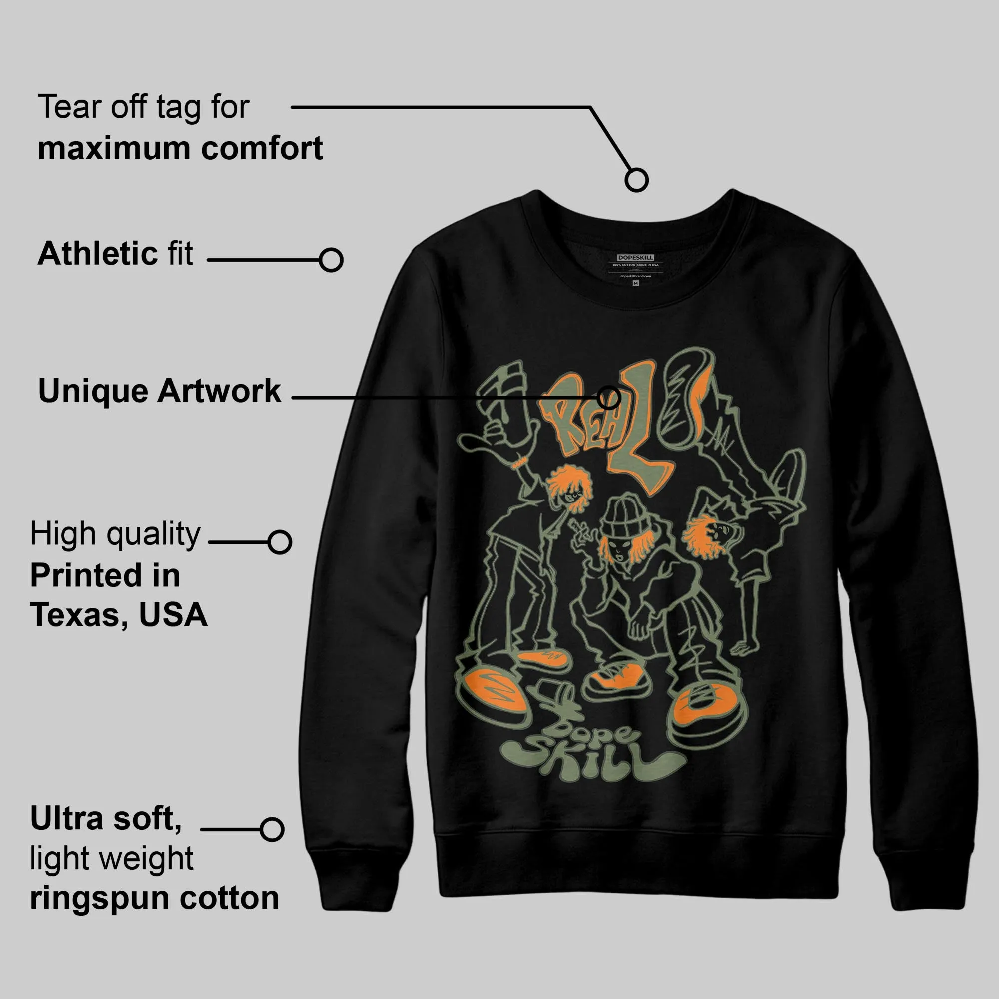 Undefeated x 4s OG DopeSkill Sweatshirt Real Y2K Players Graphic sold by DopeSkill product image thumbnail 3