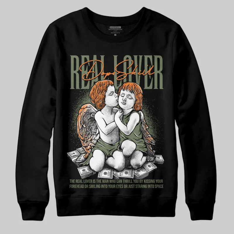 Undefeated x 4s OG DopeSkill Sweatshirt Real Lover Graphic sold by DopeSkill
