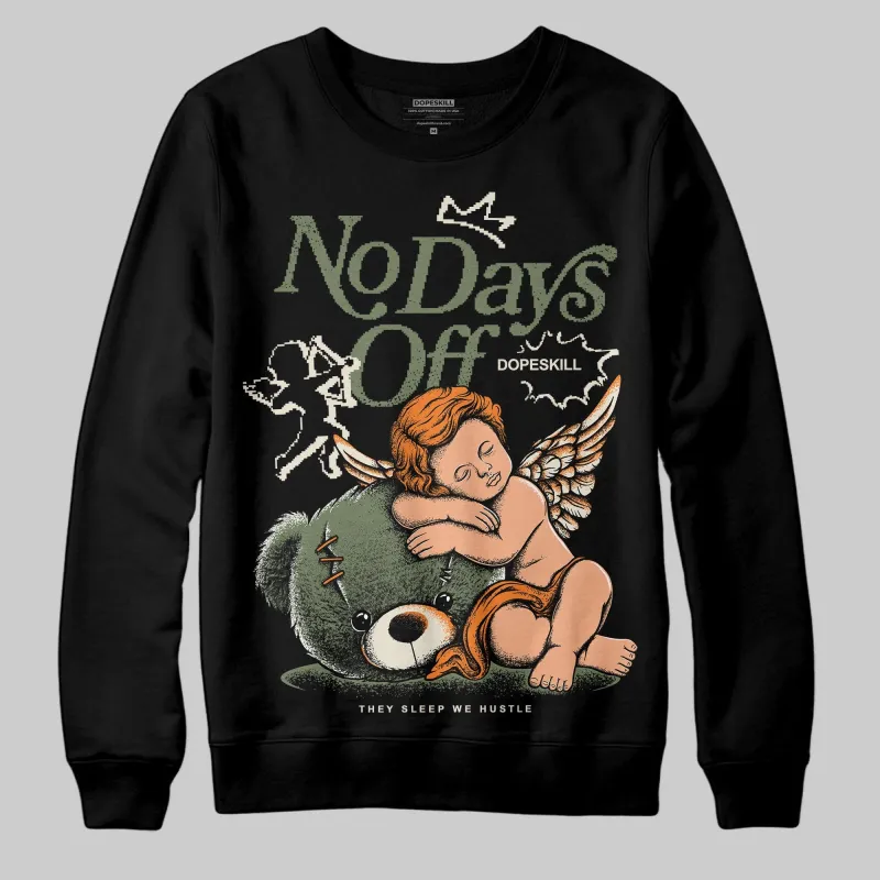 Undefeated x 4s OG DopeSkill Sweatshirt New No Days Off Graphic sold by DopeSkill