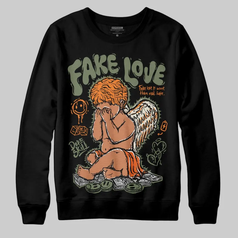 Undefeated x 4s OG DopeSkill Sweatshirt False Love Graphic made by DopeSkill