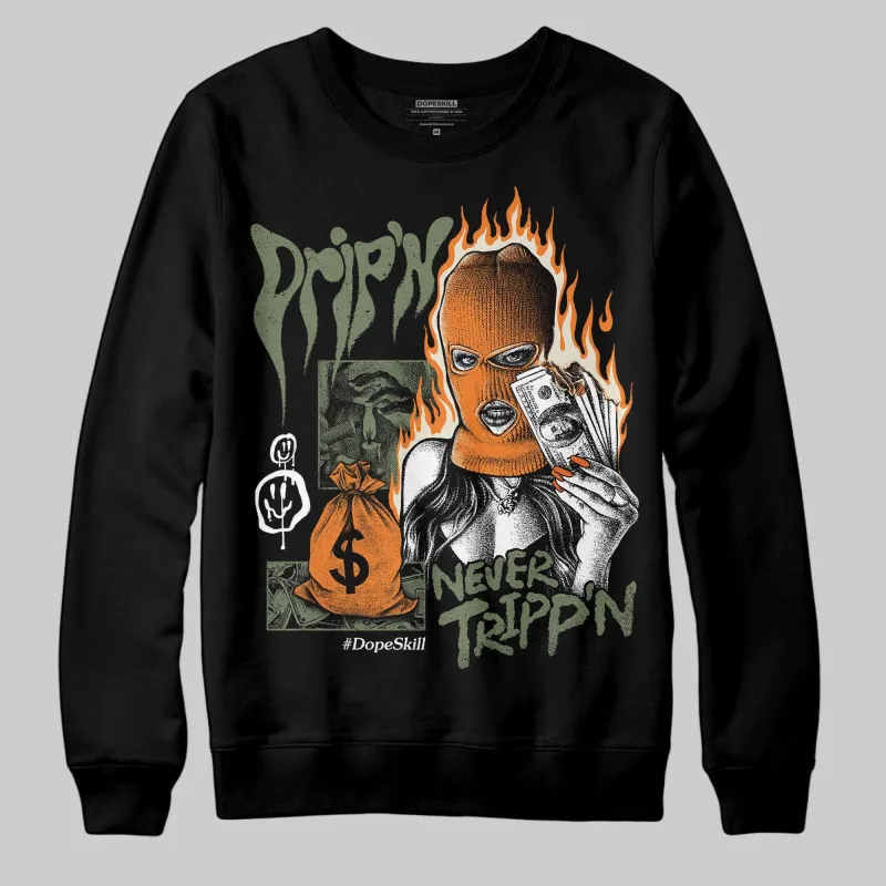 Undefeated x 4s OG DopeSkill Sweatshirt Drip'n Never Tripp'n Graphic sold by DopeSkill